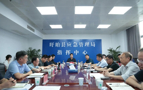 縣領(lǐng)導(dǎo)檢查調(diào)度防汛防臺(tái)和安全生產(chǎn)工作